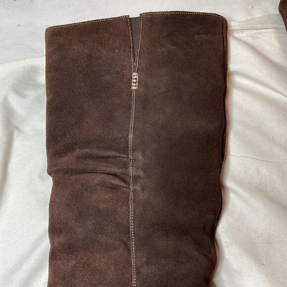 Alpina Fleece Lined Brown Leather/Suede Buckle Boots. Size 7.5. - Picture 3 of 16